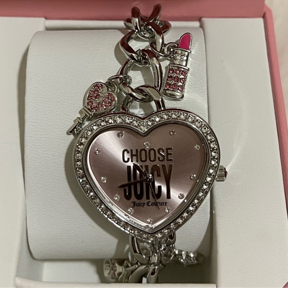 Juicy Couture Heart Charm Watch
